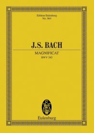 Bach: Magnificat D major BWV 243 (Study Score) published by Eulenburg